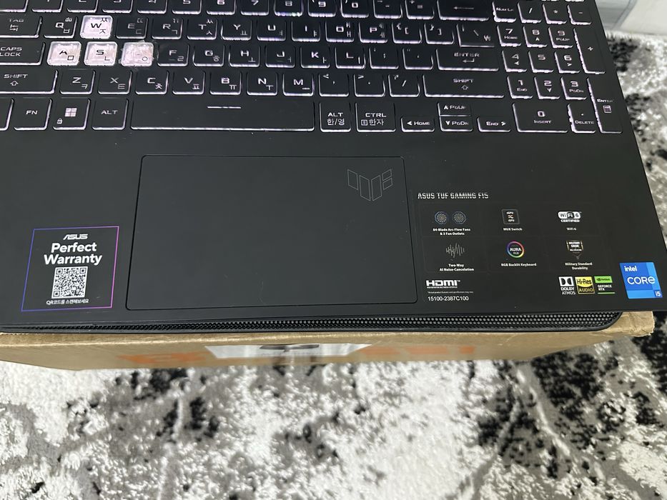 Noutbuk ASUS TUF F15 Gaming 12500H RTX3050