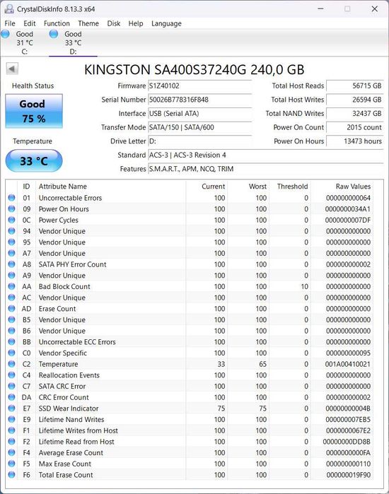 HP ProDesk 600 G2 - Pentium G4400T / 8GB DDR4 / 240GB Kingston SSD / Intel 7260AC + Bluetooth / Win 10 PRO