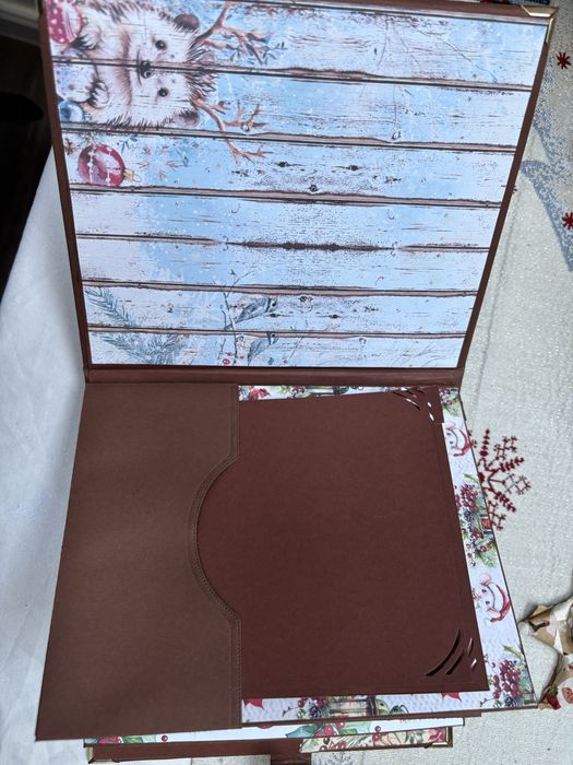 Коледно албумче за снимки с шейк корица