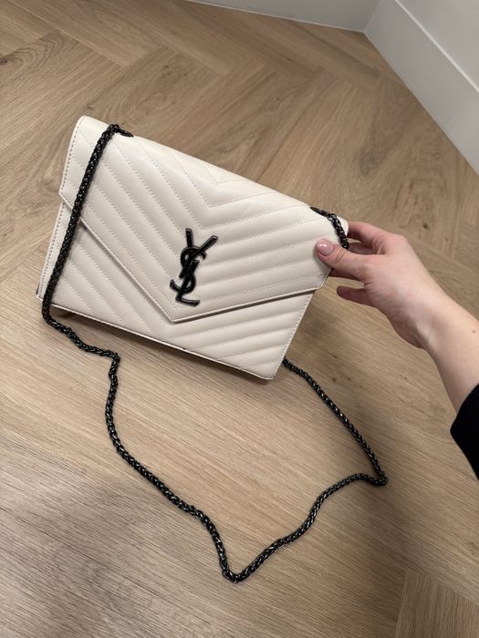 Geanta YSL , ca noua beige