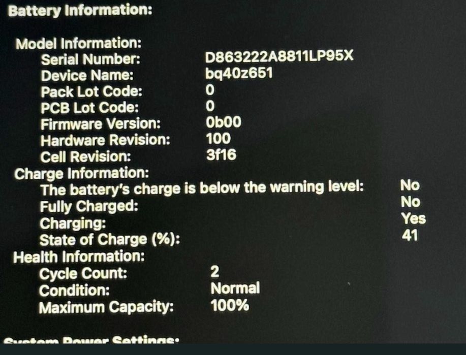 Macbook Pro 2015; 128 GB