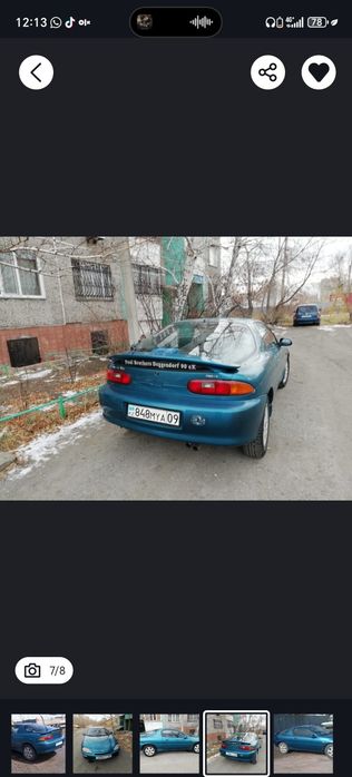 Продам мазду мх3