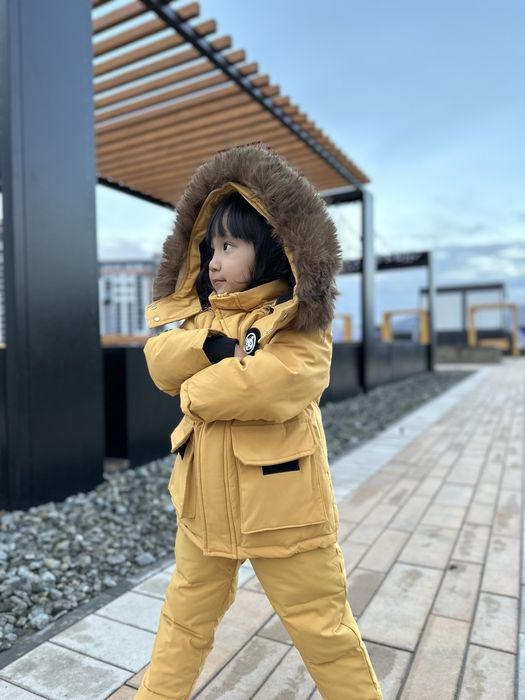 Зимний детский комбинезон