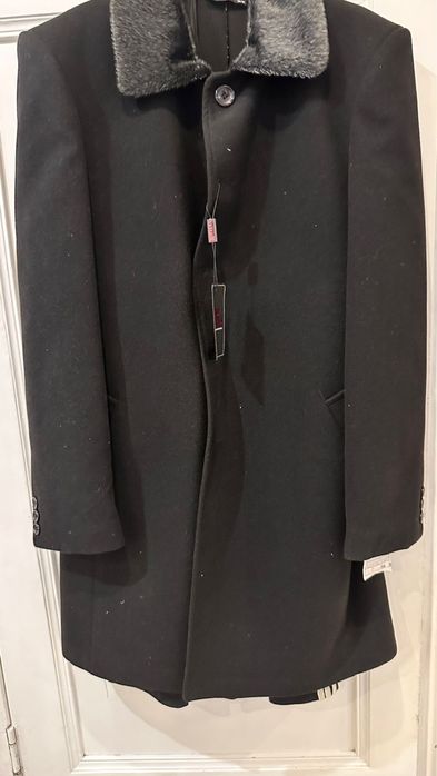 Мужское пальто 56 размер