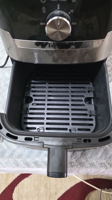Friteuza cu aer cald EASY FRY & GRILL 2 in 1 Tefal EY501D15, 1400W, 4.