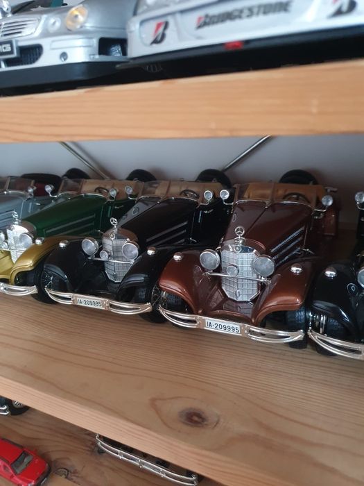 Machete 1:18,1:20 Mercedes 500k,SSKL ,Maisto,Burago