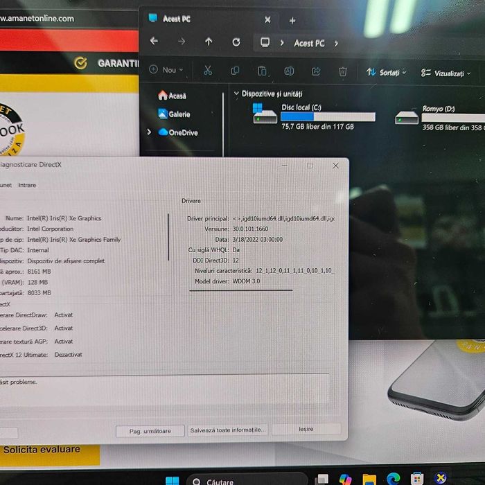 Asus Zenbook 14 Flip Oled i5 12Th / Amanet Cashbook Galati