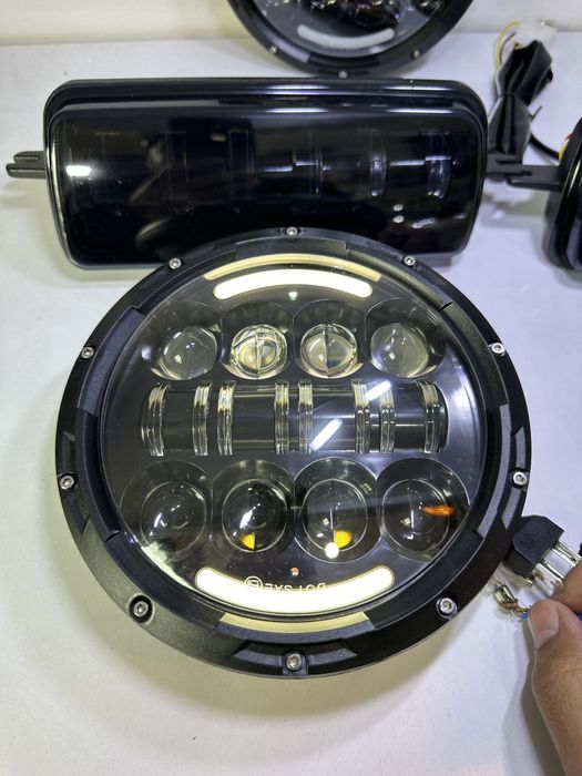 Комплект оптики на ниву Фонари фары надфарники Nivа 4х4