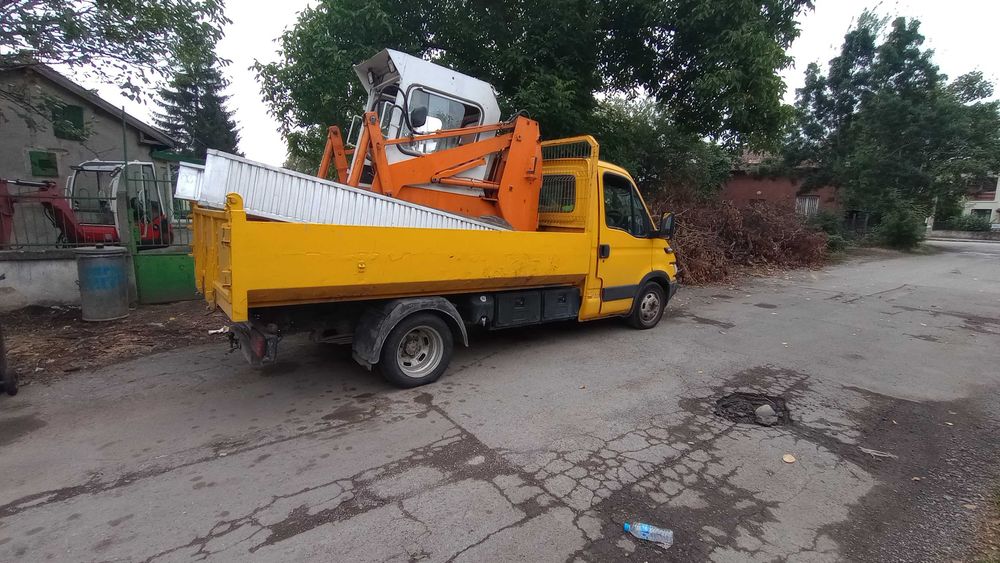 Услуги с Кран, камион с кран, самосвал мини багер, бобкат