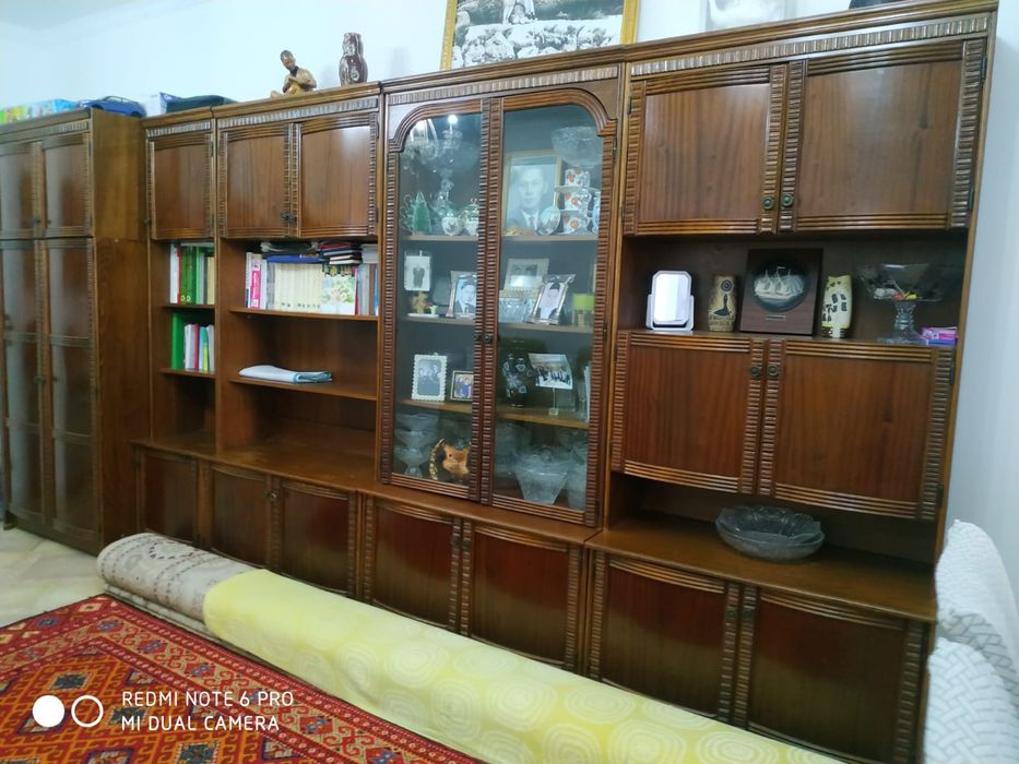 Стенка чистое дерево