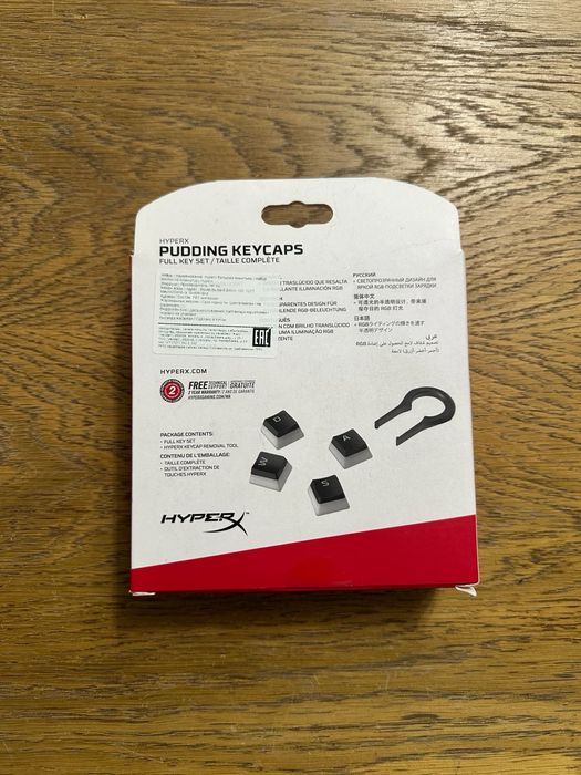 Hyperx Pudding keycaps