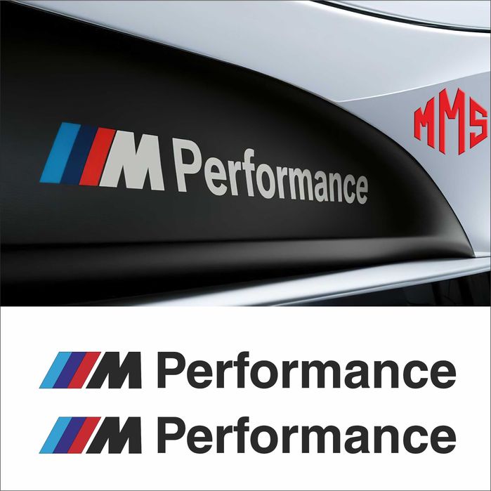 Стикер M Performance за BMW автомобил / САМО НАДПИСА