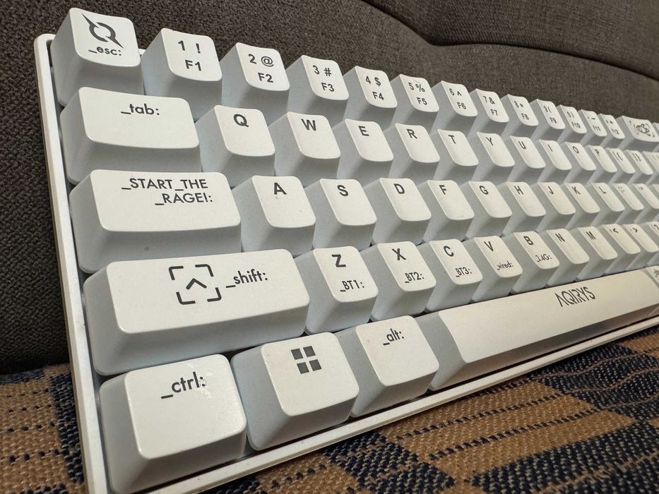 Tastatură gaming Aqirys Mira - White