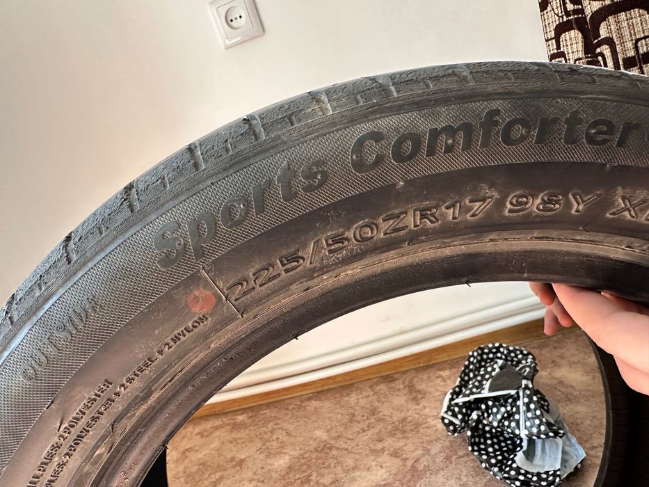 Шины 17 размер Б/У