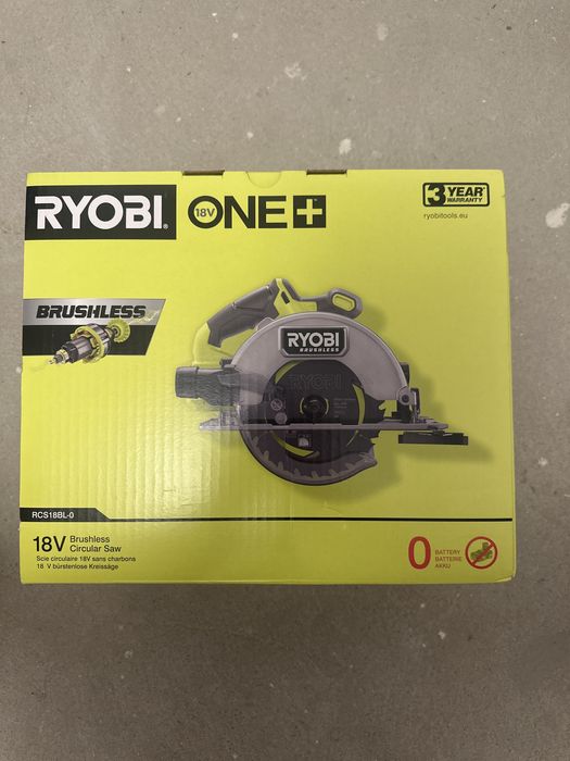 Ryobi brushless circular 18v