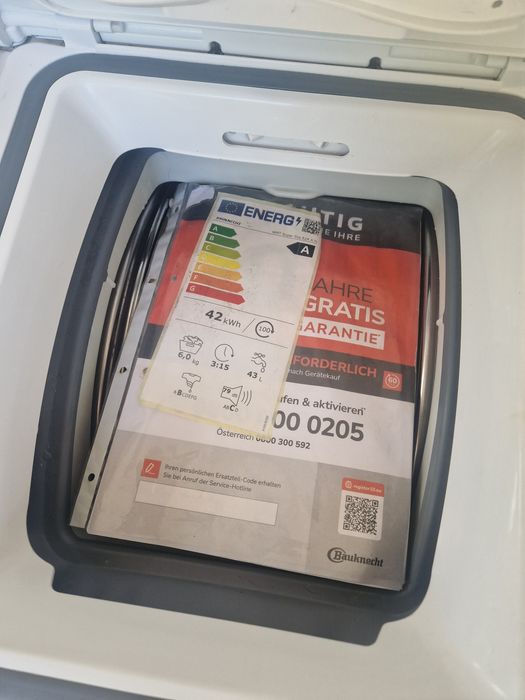 Пералня с горно зареждане Hanseatic 7 кг Чисто нова