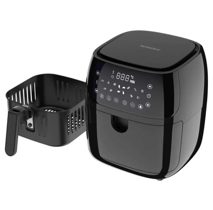 Фритюрник с горещ въздух Air Fryer Silver Crest XXL, 2150 W, 5.2л.