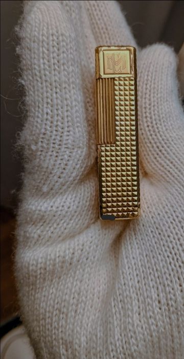 Vand/Schimb ST.Dupont Ligne 1 Daimond Head- Gold,stare impecabila de f