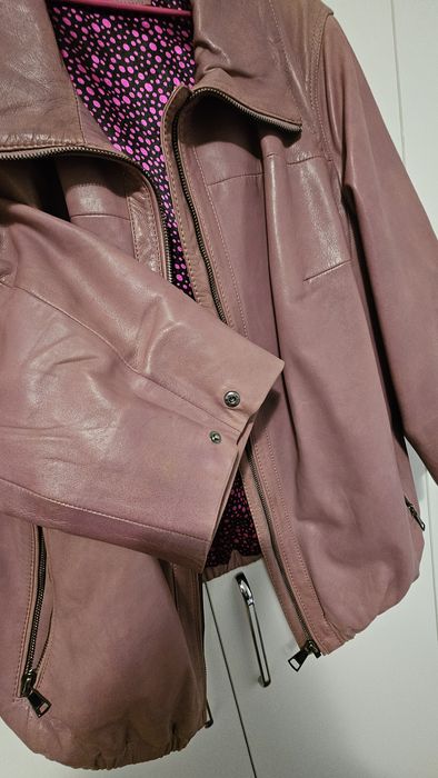 Кожено бомбър яке Finn Flare