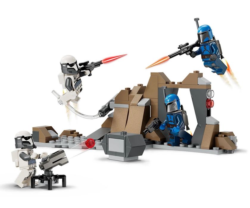 LEGO® Star Wars™ 75373 - детски Засада на Мандалор - боен пакет