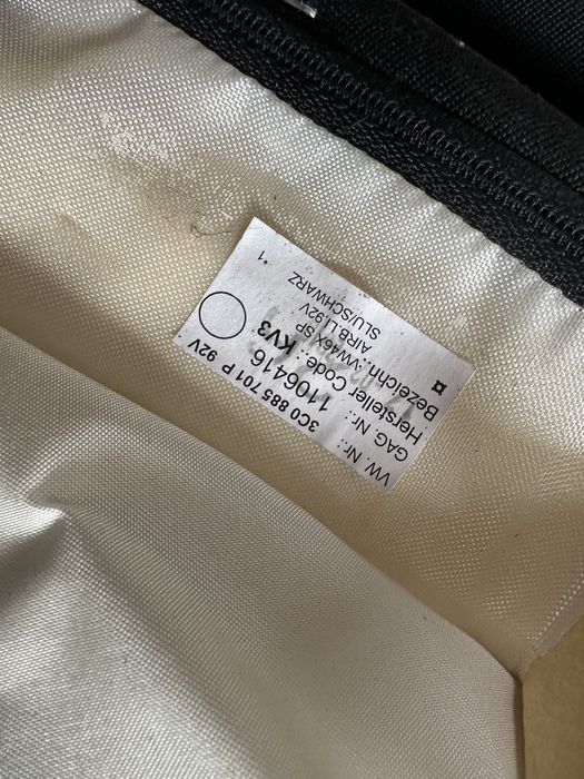 Airbag седалка Volkswagen Passat b6 b7 cc айрбег пасат vw б6 б7 цц