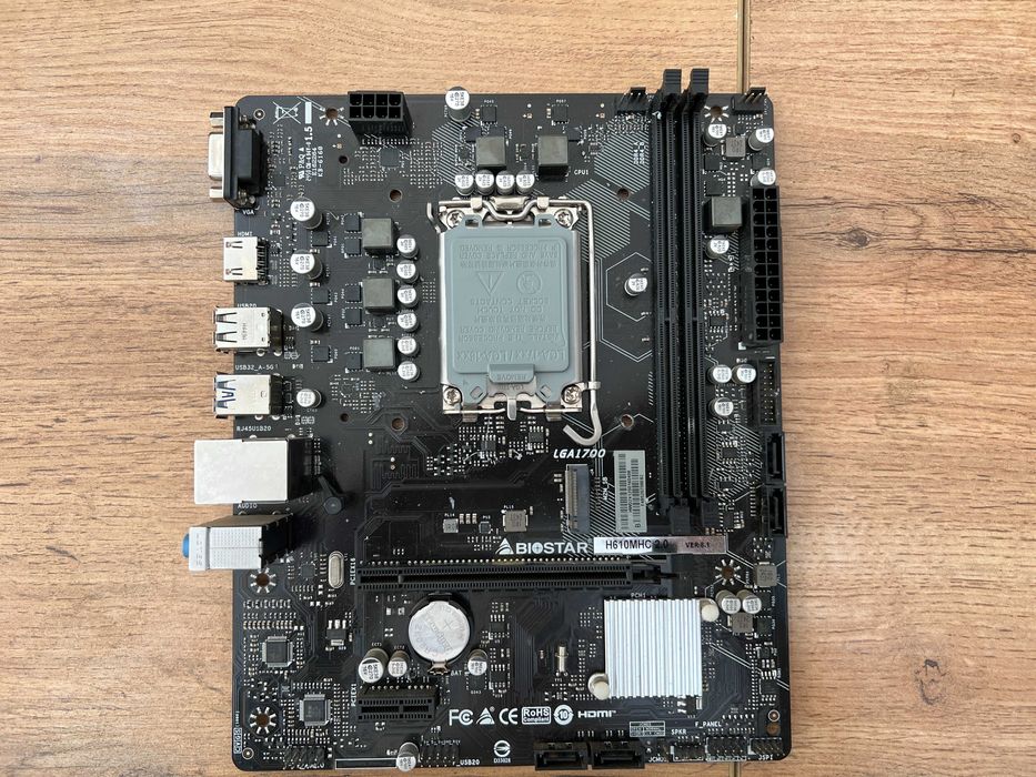 Материнская плата Biostar H610MHC 2.0 LGA1700 Intel 12/13/14