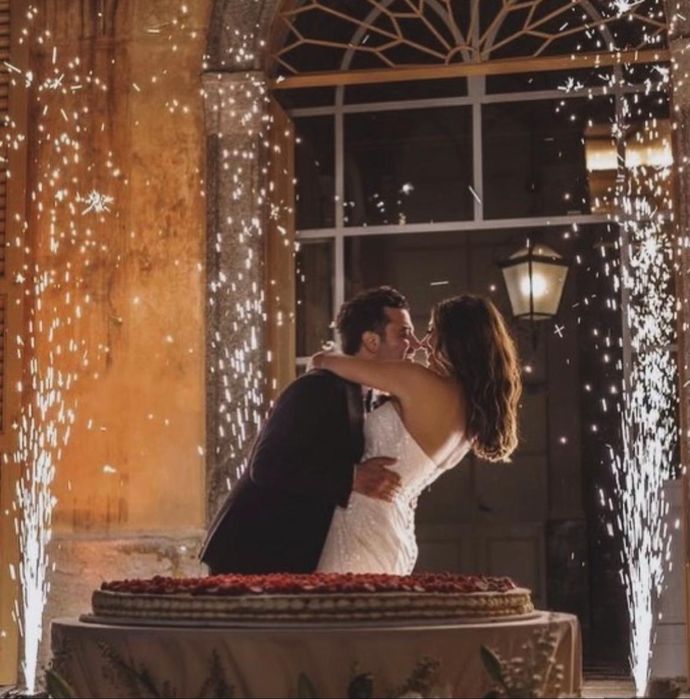 Холодный фонтан до 8 шт