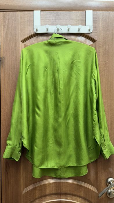 Шелковая рубашка Massimo dutti