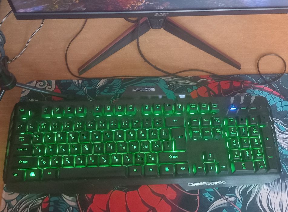 ПРОМОЦИЯ Гейминг клавиатура Urage cyberboard