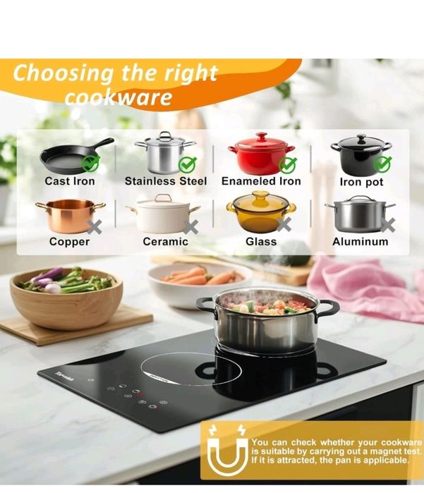 Индукционен котлон за вграждане