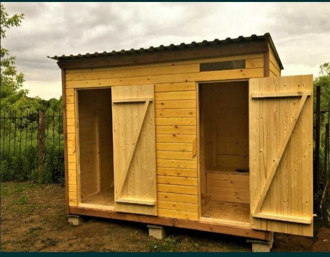 Уличный Деревянные туалет