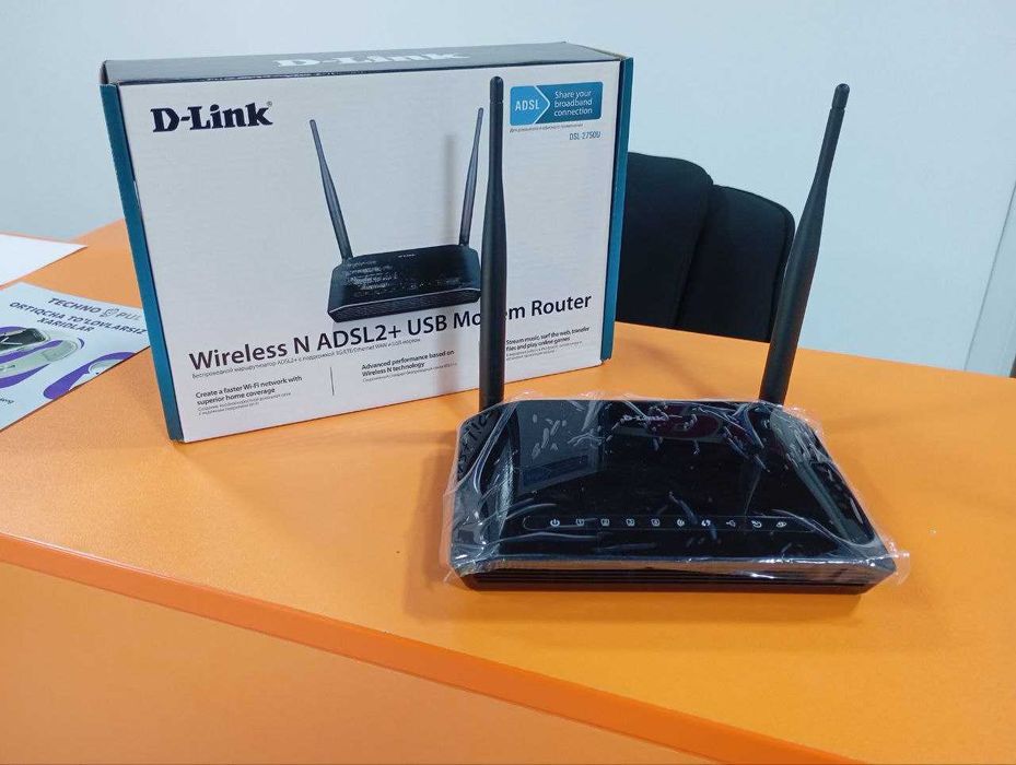 Wifi роутер 
Wireless 
DSL-2750U