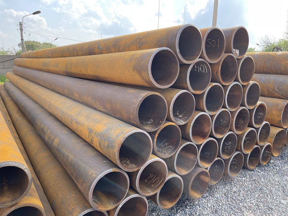 Труба стальная (темир) Д-250х10х12мм новая б/ш оптлм со склада