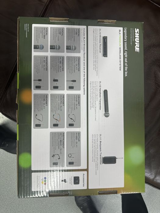 Продам комплект Shure BLX Wireless Systems с гарнитурным микрофоном