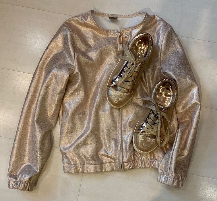 Сет.Детско яке 8-9г. и обувки номер 32 за момиче