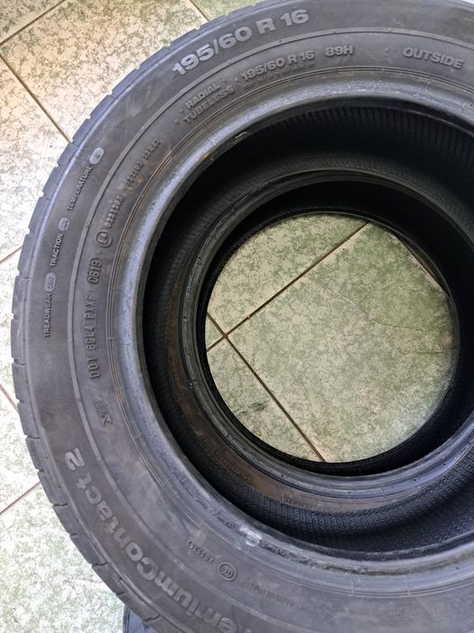 2 anvelope 195/60 R16 Continental