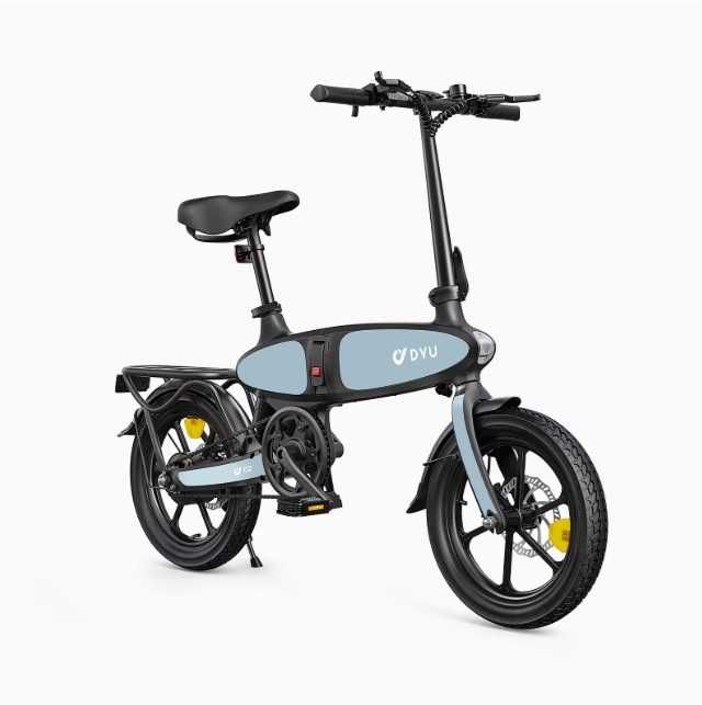 Сгъваемо електрическо колело DYU C2 500W 48V 7.5Ah