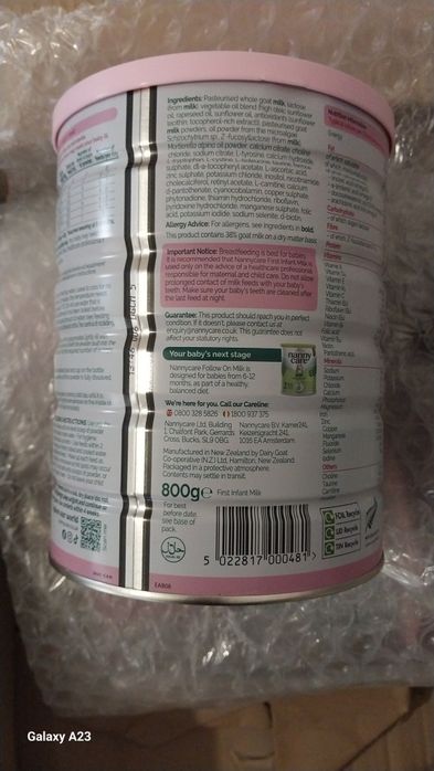 Nannycare Lapte Praf Capra 800g