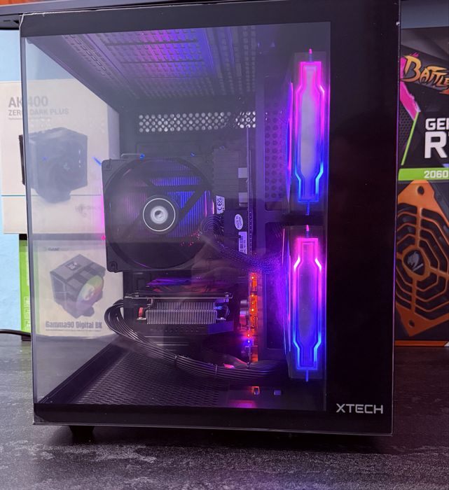 Новый, мощный, игровой компьютер I5-12400F, 2060 Super