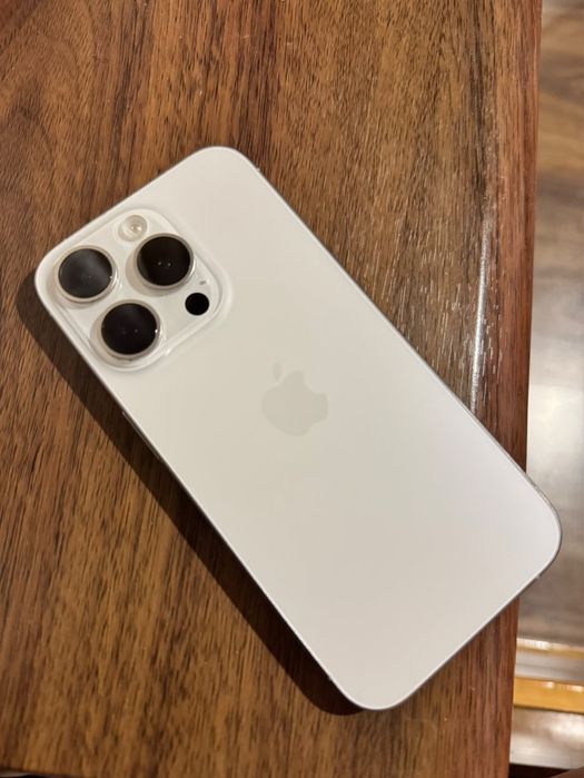 Смартфон Apple iPhone 15 Pro, 128GB, 5G, White Titanium