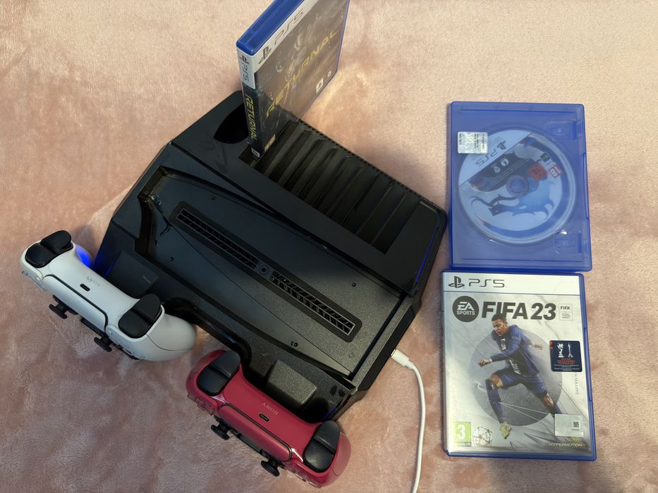 Ps 5 accesori manete ,stand,jocuri