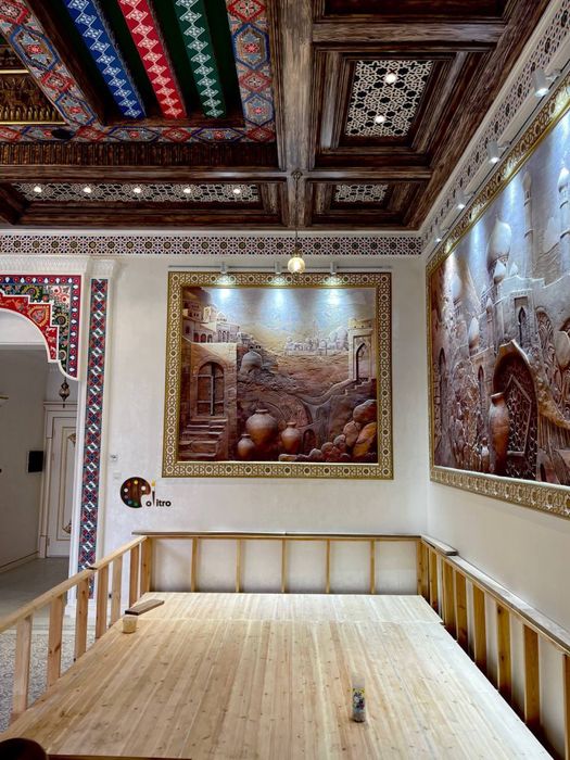 Роспись ( 3D ) Барельеф Ганч, накш, хаттотлик Ремонт под ключ