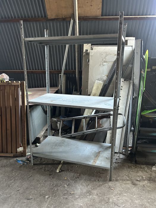 Стелаж за склад / мазе - поцинкован/