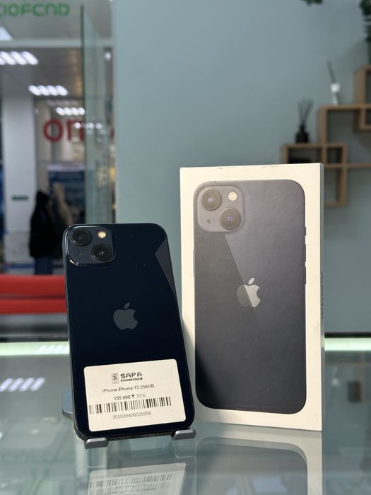 айфон 13 черный 256гб