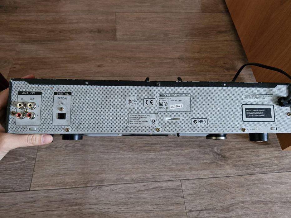 Мини дисковая дека Sony MDS JE 480