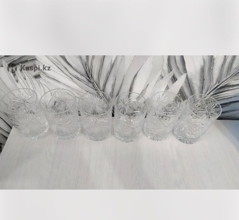Продам хрустальные стаканы! Новые!