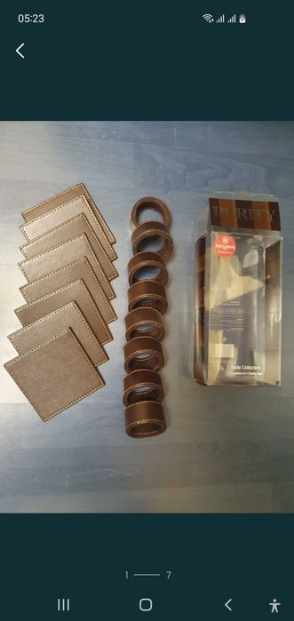 Suport/coaster pentru șervete, bauturi, nou-nouț