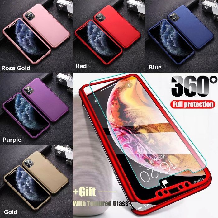 Husa 360° fata + spate pt. iPhone 12 , 12 Mini, 12 Pro, 12 Pro Max