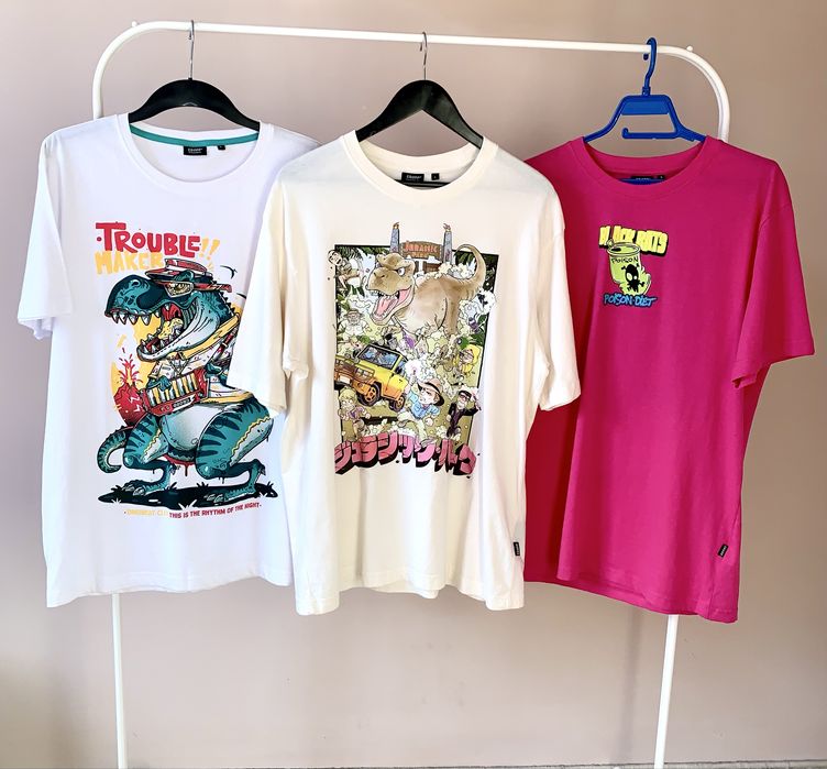 Цикламена тениска CROPP L размер - НОВА