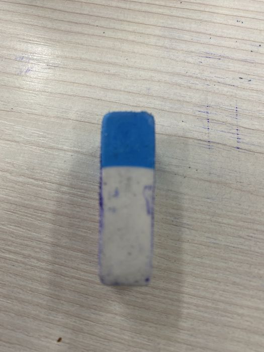 Maped white and blue